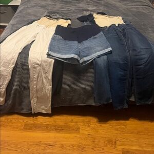 Maternity Stylish Denim and Pants Collection